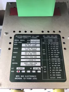 EL Lighting Power Supply (Aircraft Part) P/N: SDA16